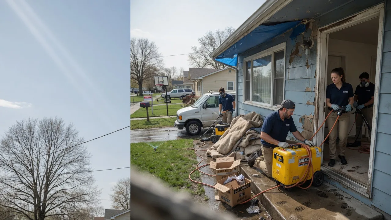 Basement Flood Cleanup in Huntington, MA near me